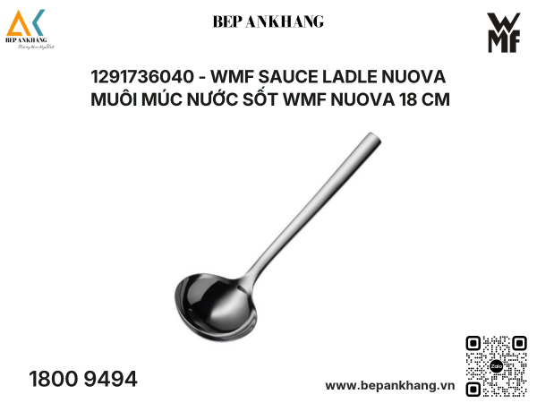1291736040 - Muôi múc nước sốt WMF Nuova 18 cm